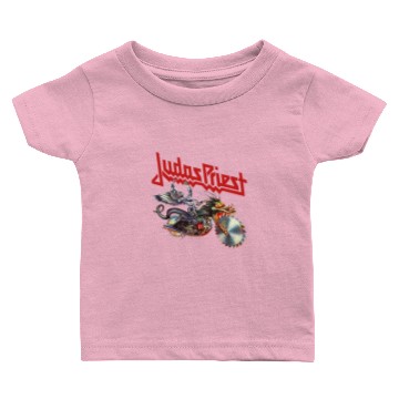 Discover Judas Priest Painkiller Badass Motorcycle Classic Heavy Metal Band Baby T-shirts