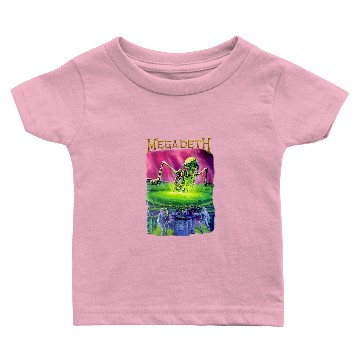 Discover MEGADETH – No More Mr. Nice Guy – Graphic Baby T-shirts