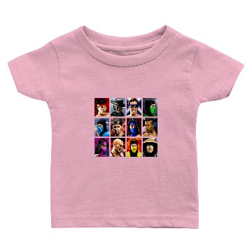 Discover Mortal Kombat 2 - Character Select - Clean Baby T-shirts