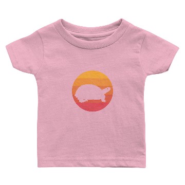 Discover Retro Vintage Box Turtle - Box Turtle - Baby T-shirts