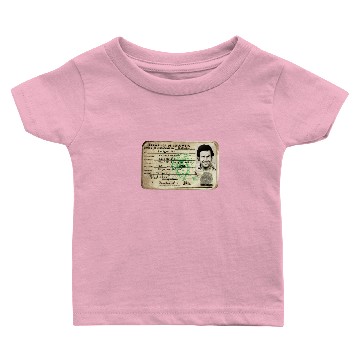 Discover Pablo Escobar Original ID Fitted Baby T-shirts