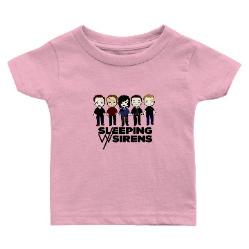 Discover Sleeping With Sirens Classic Baby T-shirts
