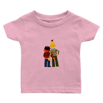 Discover Bert and Ernie funny cartoon Baby T-shirts