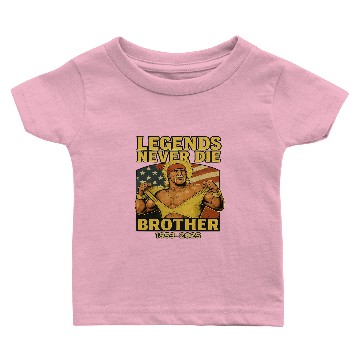 Discover Hulk Hogan Baby T-shirts Legends Never Die Brother Baby T-shirts