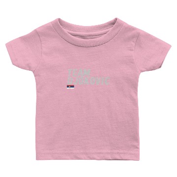 Discover Team Novak Djokovic Baby T-shirts