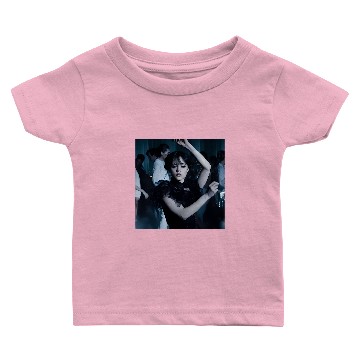 Discover Jenna Ortega Wednesday Addams Dance Baby T-shirts