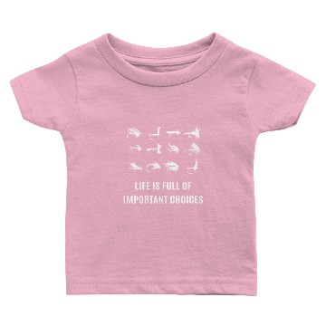 Discover Fly Fishing Pullover Baby T-shirts