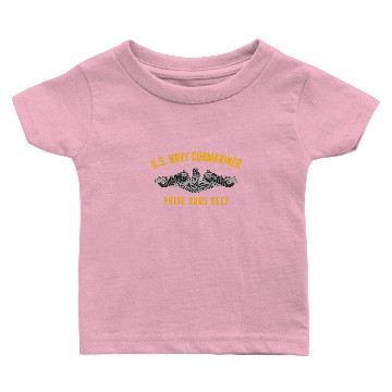 Discover Us Navy Submariner Pride Runs Deep Sub Veteran bir Baby T-shirts