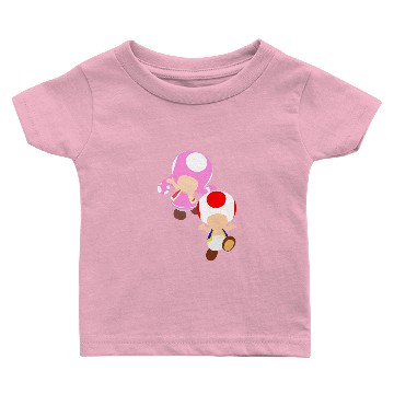 Discover Toad Toadette Blue Edition Baby T-shirts