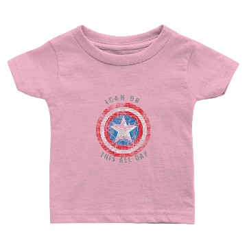 Discover Captain America I can do this all day Baby T-shirts