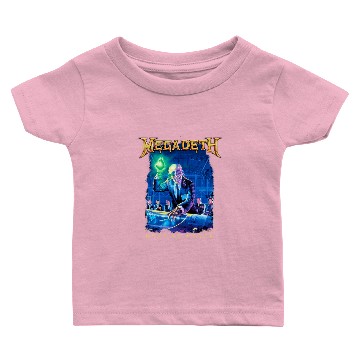 Discover Megadeth Rust In Peace Tracklist Baby T-shirts