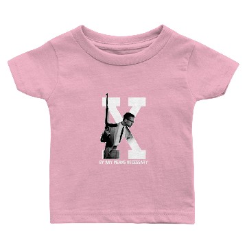 Discover Malcolm X by Any Means Necessary Baby T-shirts