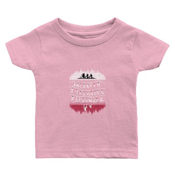 Discover Tag Alphabet Baby T-shirts Netflix Stranger Things Alphabet Lights