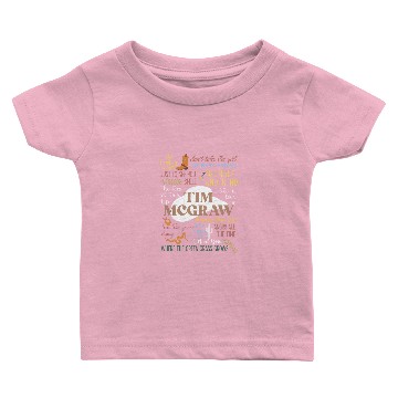 Discover Tim McGraw Lyric Pullover Baseball Jerseys Baby T-shirts