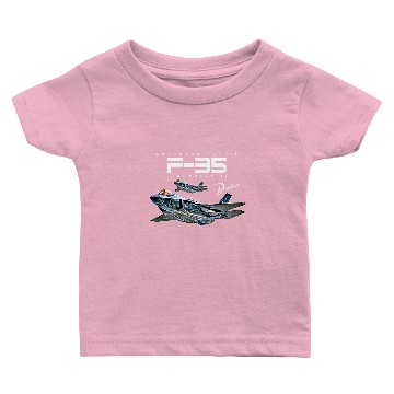 Discover Lockheed Martin F-35 Lightning II Baseball Jerseys Baby T-shirts