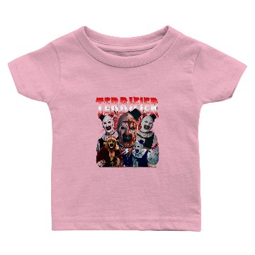 Discover Halloween 2025 Baby T-shirts, Terrifier Halloween Baby T-shirts, Halloween Horror Movie Baby T-shirts, Halloween Party, Halloween Gift