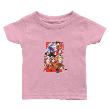 Discover Dragon Ball Z Character Group Baby T-shirts