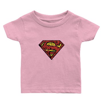 Discover DC Comics Superman Comic Chest Logo Zip Baby T-shirts, Gift For Fans