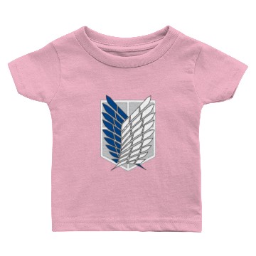 Discover Attack on Titans Recon Corps Logo Baby T-shirts