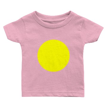 Discover Yellow Circle Baby T-shirts