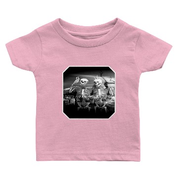 Discover Skeleton Selfie Baby T-shirts
