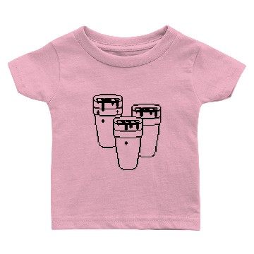 Discover 8 bit drank Baby T-shirts