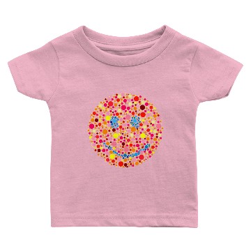 Discover Color Blind Smiley Baby T-shirts
