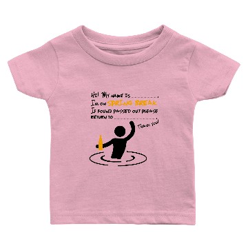 Discover Hi! My name is SPRING BREAK Baby T-shirts