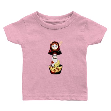 Discover Surprise Russian Doll Baby T-shirts