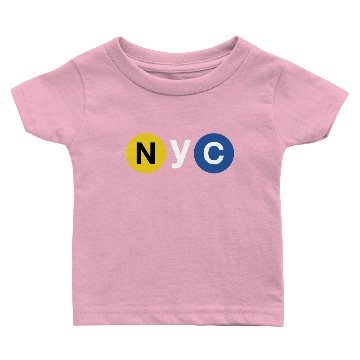 Discover NYC Subway Baby T-shirts
