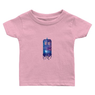 Discover Galaxy Tardis Baby T-shirts