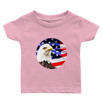 Discover Bald Eagle Baby T-shirts