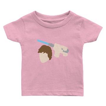 Discover Luke Skywalker Lightsaber Baby T-shirts
