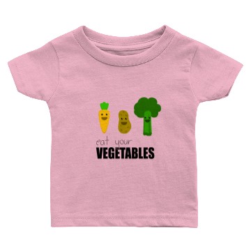 Discover Eat your vegetables! Baby T-shirts