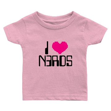 Discover I Heart Nerds Pixel Baby T-shirts
