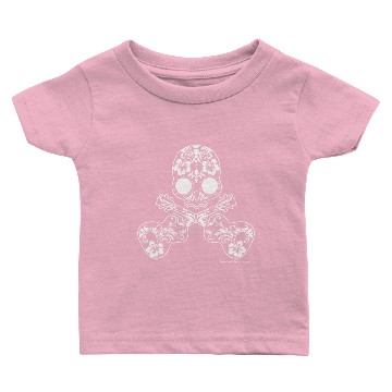 Discover Candy Skull & Cross Uke Baby T-shirts