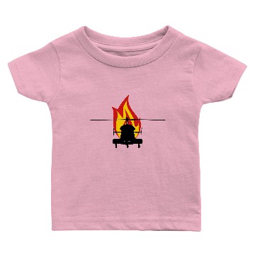 Discover Chopper flame Baby T-shirts