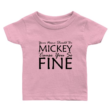 Discover Mickey So Fine Baby T-shirts