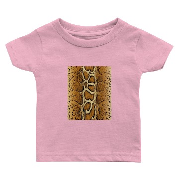 Discover Snake Skin Lightbrown Baby T-shirts