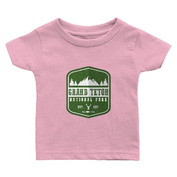 Discover Grand Teton National Park Baby T-shirts
