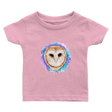 Discover Colored barn owl Baby T-shirts