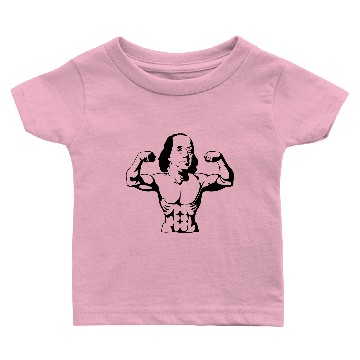 Discover Muscle Benjamin Franklin Baby T-shirts
