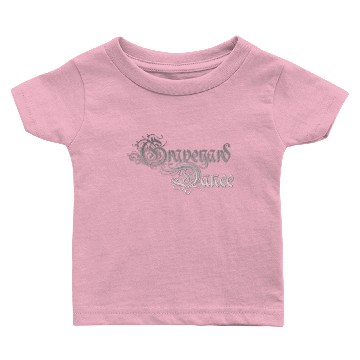 Discover Graveyard Dance logo white Baby T-shirts
