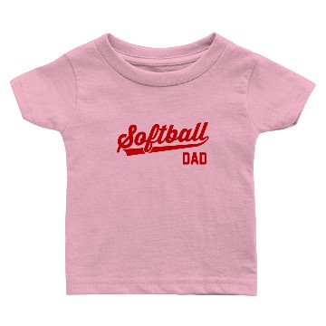 Discover Softball Dad Baby T-shirts