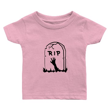 Discover Zombie Gravestone Baby T-shirts