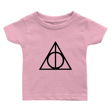 Discover Deathly Hallows Triangle Baby T-shirts