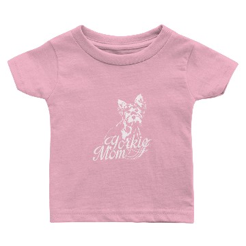 Discover Yorkie Mom Baby T-shirts