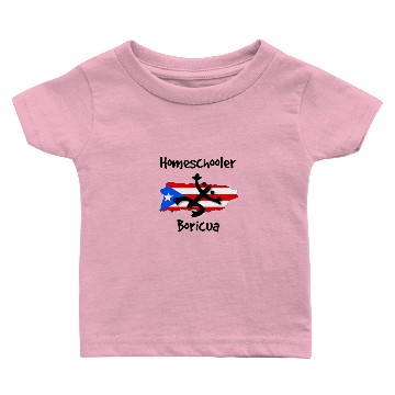 Discover Homeschool Boricua Baby T-shirts