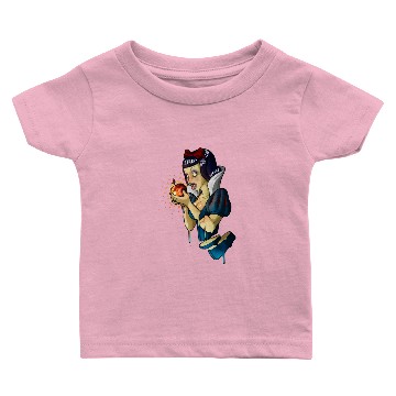 Discover snow White zombie Baby T-shirts