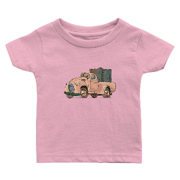 Discover Hand painted cartoon car Baby T-shirts